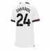 Manchester City Josko Gvardiol #24 Dámské Venkovní Dres 2023-24 Krátkým Rukávem